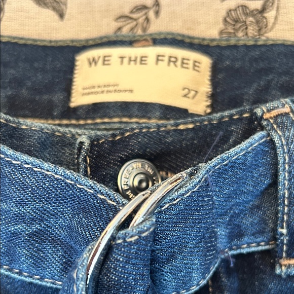 FREE PEOPLE x We The Free East Bay Cuffed Wide Leg In Concord size 27 - Picture 11 of 13